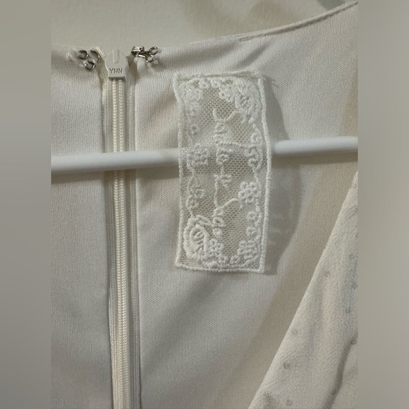 Sadie and Sage Little White Dress - Picture 3 of 4